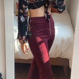 NWT Velvet O-Ring Flares